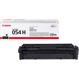 Canon 054 H lasertoner, sort, 2.300 sider