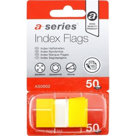 Indexflikar a-series 12x44 mm Gul