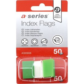 Indexflikar a-series 12x44 mm Grön