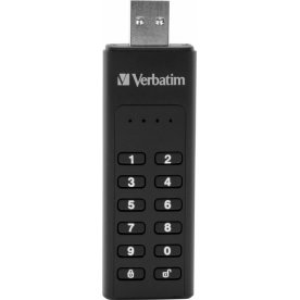 USB-sticka Verbatim 64 GB USB-A Svart