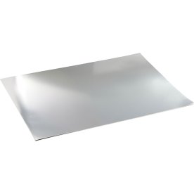 Metallkartong A2 280 g 10 ark Silver