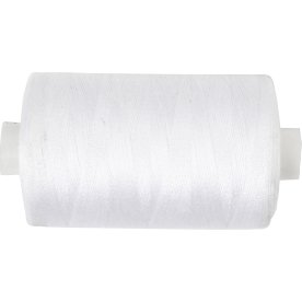 Sytråd Polyester 1000 m Vit