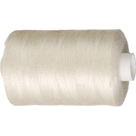 Sytråd Polyester 1000 m Rå vit