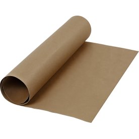 Läderpapper 350g/m² 50x100 cm mörkbrun