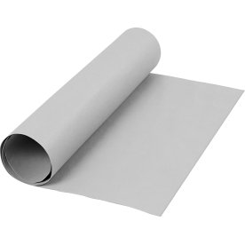Läderpapper 350g/m² 50x100 cm grå