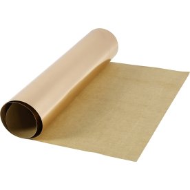 Läderpapper 350g/m² 49x100 cm roséguld