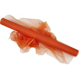 Tyll 50cmx5m orange