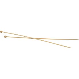 Sticknålar nr 3.5 L 35 cm, bambu
