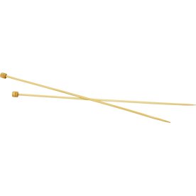 Sticknålar nr 4 L 35 cm, bambu