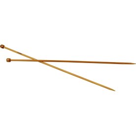 Sticknålar nr 5 L 35 cm, bambu