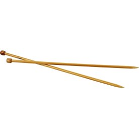 Sticknålar nr 7 L 35 cm, bambu