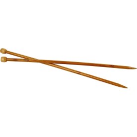 Sticknålar nr 8 L 35 cm, bambu