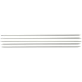 Strumpstickor nr 3, L: 20 cm metall 5 st