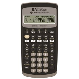 Texas Instruments BA-II Plus finansregner