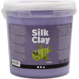 Modellera Silk Clay 650g lila