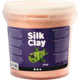 Modellera Silk Clay 650g hudfärgad