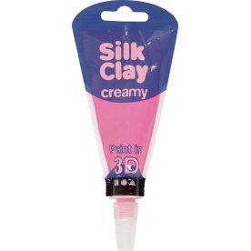 Modellera Silk Clay Creamy 35ml neonrosa