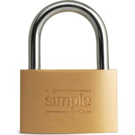 Hänglås SIMPLE 40 mm