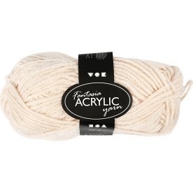 Akrylgarn Fantasia 50g Pudder