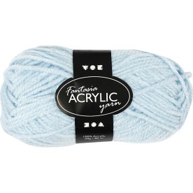 Akrylgarn Fantasia 50g ljusblå