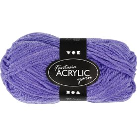 Akrylgarn Fantasia 50g lila