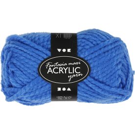 Akrylgarn Fantasia Maxi 50g blå