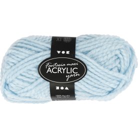 Akrylgarn Fantasia Maxi 50g ljusblå