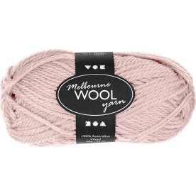 Ullgarn Melbourne 50g klarrött
