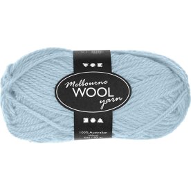 Ullgarn Melbourne 50g ljus turkos