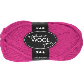 Ullgarn Melbourne 50g neonrosa