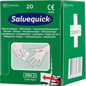 sårtvätt Våtservetter Salvequick 20 st