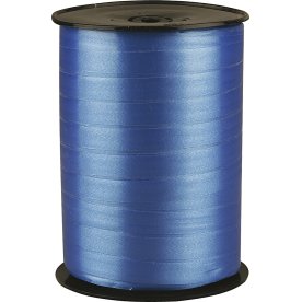 Gavebånd, 10 mm x 250 m, blank blå