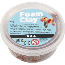 Modellera Foam Clay 35 g Brun