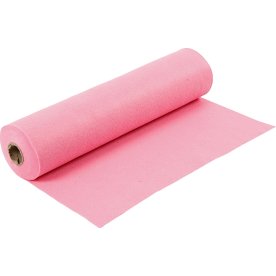Hobbyfilt på rulle 45cmx5m rosa