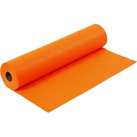 Hobbyfilt på rulle 45cmx5m orange