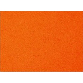 Hobbyfilt kraftig 42x60 cm orange