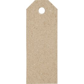 Manillamärken Happy Moments 3x8 cm 20 st Natur
