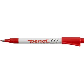 Penol 777 märkpenna, röd