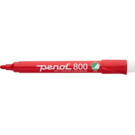 Penol 800 whiteboardpenna, röd