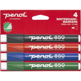 Penol 850 Whiteboardpenna set med 4 st.
