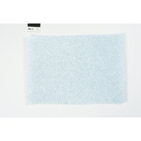 Hobbyfilt m/glimmer, A4, 10 ark, lys blå