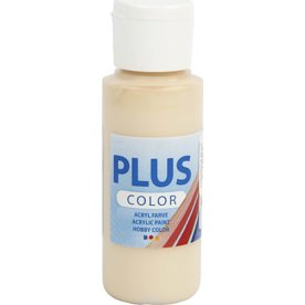 Plus Color Hobbymaling, 60 ml, ivory beige