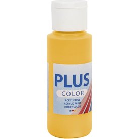 Plus Color Hobbymaling, 60 ml, yellow sun
