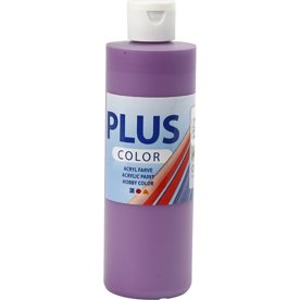 Plus Color Hobbymaling, 250 ml, dark lilac