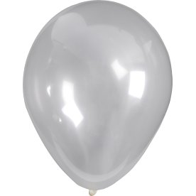 Balloner, transparent, 10 stk