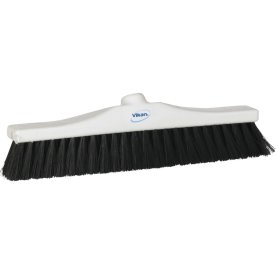 Sopborste med plastrygg och gänga 43 cm