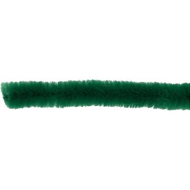 Piprensare Chenille 6 mm 50 st Grön