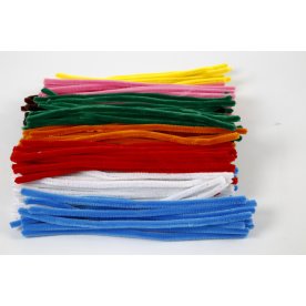 Piprensare Chenille 9 mm 200 st Blandade färger