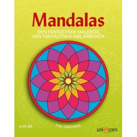 Mandalas malebog Den fantastiske, fra 6 år
