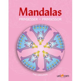 Mandalas malebog Eventyrlige prinsesser